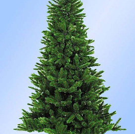 Ель искусственная CRYSTAL (КРИСТАЛЛ), хвоя - леска+PVC, 1.6 м, BEATREES