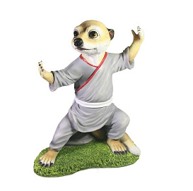 Фигура садовая Сурикат кунг-фу