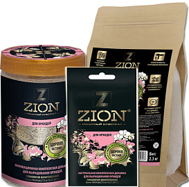 Удобрение цветочное ЦИОН для орхидей 3,8кг/700г/30г