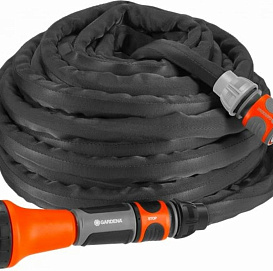 Шланг текстильный Liano ГАРДЕНА 15м 13мм (1/2)  с комплектом для полива 18430-20 