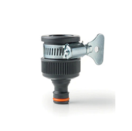 Переходник безрезьбовой с адаптером на кран с хомутом 80005446