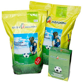 Газон GREEN MEADOW Спортивный для Профессионалов 10кг/5кг/1кг Зеленый ковер