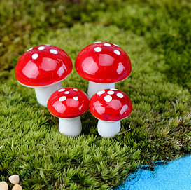 Фигура садовая грибы