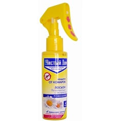 Репеллент Чистый Дом Лосьон спрей от Комаров 100мл 