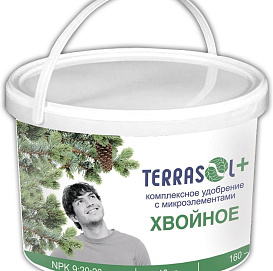 Удобрение хвойное минеральное сухое Terrasol тукосмесь с микроэлементами 10кг