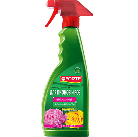 Удобрение цветочное Bona Forte для роз,пионов и цветущих растений ТОНИК 500мл