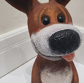 Фигура садовая Джек собачка Ф101