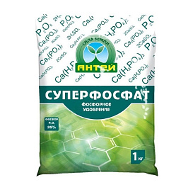 Удобрение Суперфосфат простой Р -26% Антей 1кг/ 3кг
