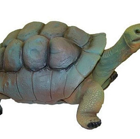 Фигура садовая Черепаха большая зеленая 