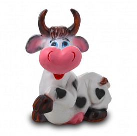 Фигура садовая Корова копилка 