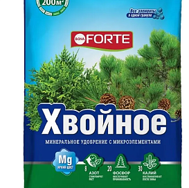 Удобрение хвойное Bona Forte NPK 8-20-30 комплексное с микроэлементами весна-лето 2кг