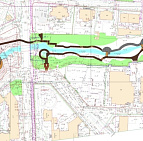 Оксана Гриб – ручей «Парковый» – садовый центр «Южный» План проект ручей Парковый в Калининграде
