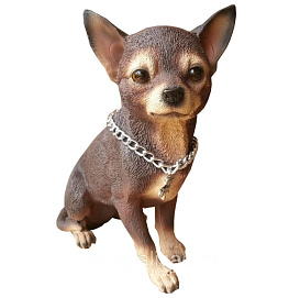 Фигура садовая Щенок чихуа АФ1723