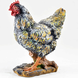 Фигура садовая Курица пеструшка Н-35