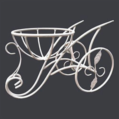 Подставка садовая Велосипед садовая 59-411 (Айронкр)