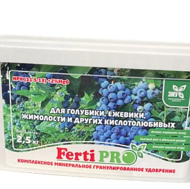Удобрение PRO COMPO для голубики,брусники и др. кисл -х растений  2,5кг ФЛОРАЛАЙФ