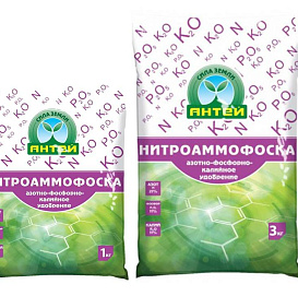 Удобрение Нитроаммофоска Антей 1кг/3кг