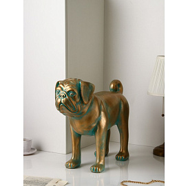 Фигура садовая Мопс