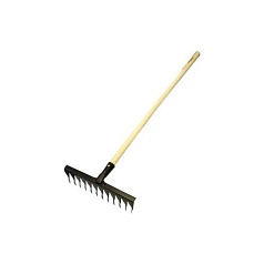 Грабли 12 зуб витые клепанные с/ч