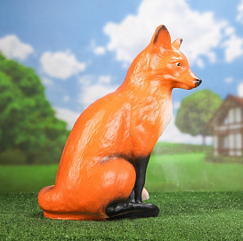 Фигура садовая Лис-садовник 
