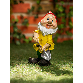 Фигура садовая Эльф с лопатой 