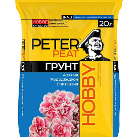 Грунт 'Азалия, Рододендрон, Гортензия', линия ХОББИ/Питэр Пит/
