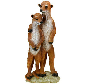 Фигура садовая Сурикаты парочка C-001