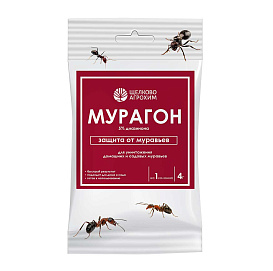 Инсектицид Мурагон, от муравьев садовых и домашних, 4г