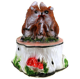 Фигура садовая Бурундуки