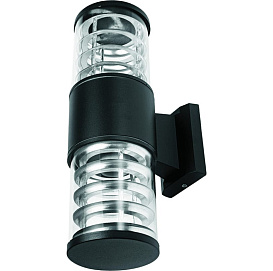 Светильники UNIEL UUL-S12A 2*6W/E27 IP65 BLACK