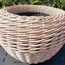 Кашпо 12л 12-БУК (Ротанг Л) 