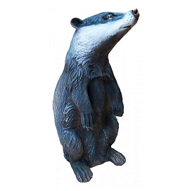 Фигура садовая Барсук с лопатой 38*20*13 см 