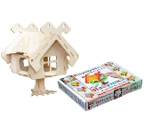 Кормушка для птиц "Избушка на курьих ножках" малая