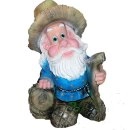 Фигура садовая Лесовичок с клюшкой 