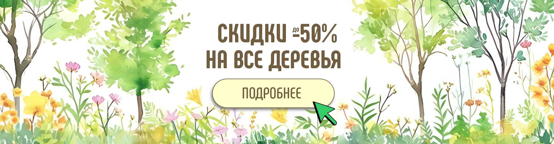 Акция садового центра декоративных растений Южный