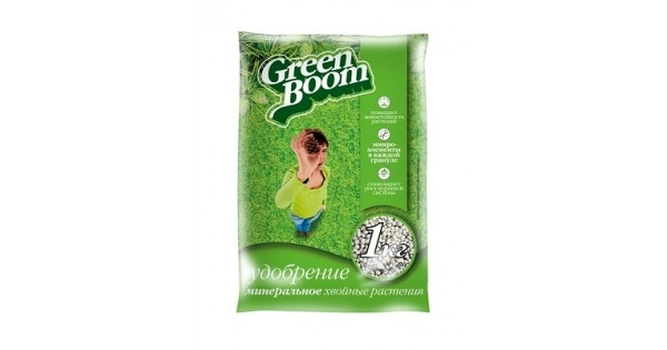 Удобрение хвойное минеральное сухое Green Boom 1кг
