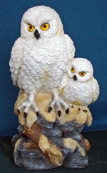 Фигура садовая Сова с совенком F07097 (Айронкр) Фигура садовая Сова с совенком F07097 (Айронкр)