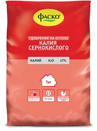 Удобрение минеральное сухое Фаско Калий сернокислый