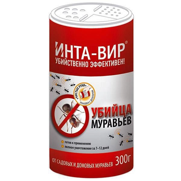 Инсектицид Инта-вир средство от муравьев 300г
