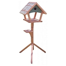 Кормушка для птиц светлое дерево, Д-28, В-124, Ш-40