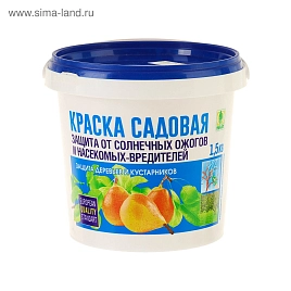 Краска для сад деревьев АКВЕСТ 1,4 кг