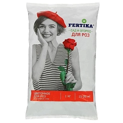 Удобрение цветочное Фертика для Роз 1 кг 