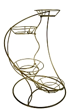 Подставка напольная Лилия на 4 горшка