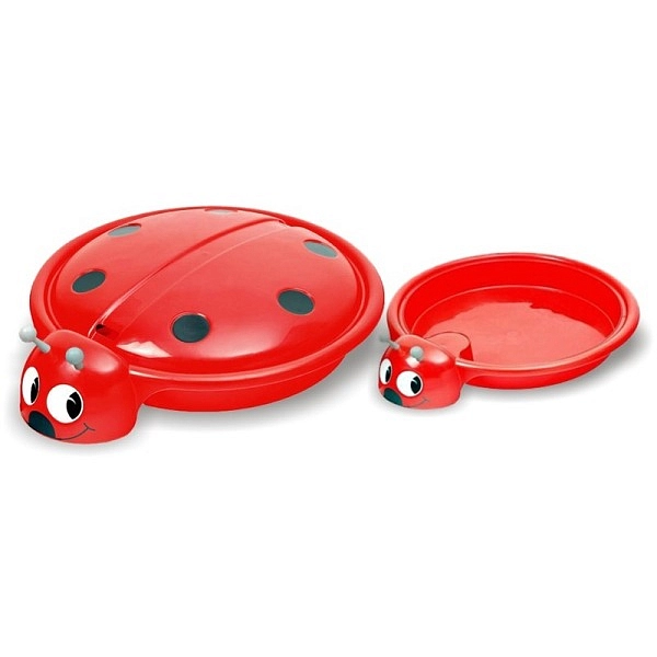 Песочница -бассейн Крыло бабочки 1 половина / Боожья коровка (Мебельторг)