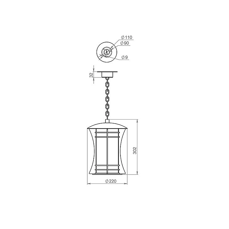 Светильник Bordo подвес 180-01/b-01 черн Е27*1*60W