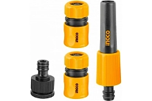 Набор 5959941500 Наконечник для полива, Коннекторы, Штуцер с адаптером для крана 3/4 