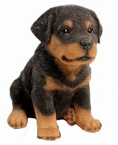 Фигура садовая Щенок Ротвейлера  