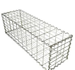 Габион Колонна квадратная каменная 2,0*0,3*0,3 (яч 50*50)  ФЛОРАЛАЙФ