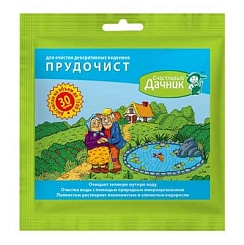 Очиститель Счастливый дачник Биосистема для декоративных водоемов и прудов