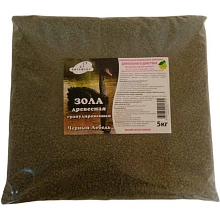 Удобрение Зола древесная гранулированная Витафлор 5кг/ 1кг